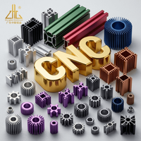 Pièces d'extrusion en aluminium usinées avec précision par CNC, fournisseur de profilés en aluminium industriels sur mesure OEM