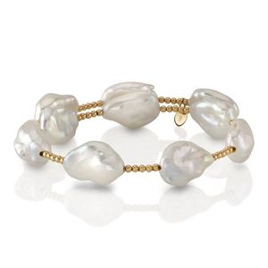 Pulsera <span class=keywords><strong>de</strong></span> perlas con logotipo personalizado, joyería unisex <span class=keywords><strong>de</strong></span> oro amarillo <span class=keywords><strong>de</strong></span> 14 quilates, encontrar perlas <span class=keywords><strong>de</strong></span> agua <span class=keywords><strong>de</strong></span> mar, la mejor joyería en línea - Product Image 3