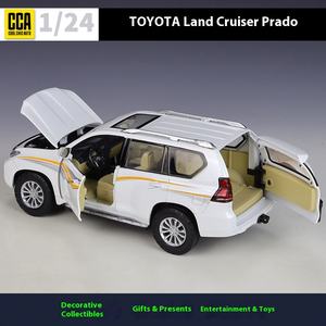 1/24 modello di <span class=keywords><strong>auto</strong></span> Toyo-ta Prado ad alta simulazione all'ingrosso di <span class=keywords><strong>auto</strong></span> seminatrici sei porte aperte Diecast giocattoli per la raccolta - Product Image 3