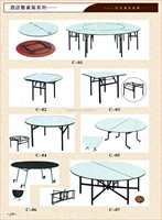 Ensemble de table à manger ronde pliable en plastique de luxe moderne pour appartement, salle de bain, usage domestique