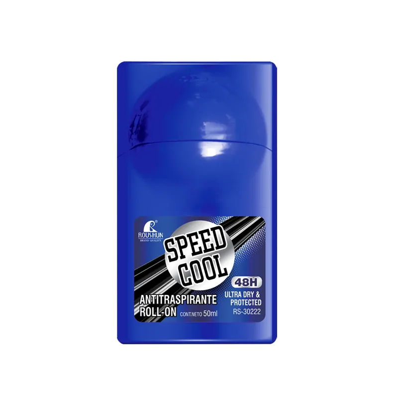 Антиперспирантный дезодорант ROUSHUN Roll-on ultra dry & protected speed cool, 50 мл, до 48 часов