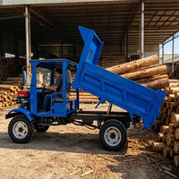 Mini camion benne 4x4 diesel pour usage agricole, transport de marchandises, jardinage et petites exploitations agricoles, neuf, conduite à gauche