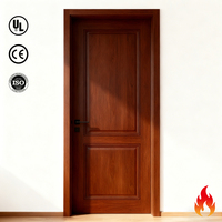 Puerta Moderna de Madera para Hotel, Decorativa, de Salida, con Piezas de Repuesto Gratuitas, para Interiores, Seguridad, Superficie Acabada, Apartamento, Exterior, Almacén