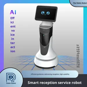 Robot Segretario Mini Leopard con Schermo da 14 Pollici, Sistema Operativo Android 9.0 per Guida in Sale Espositive, Intelligente e Legale - Product Image 3