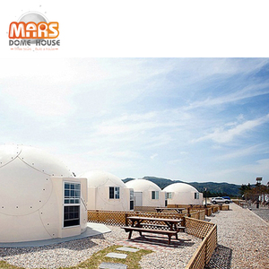 Casa de domo FRP, casa prefabricada, cómoda y aislada para vacaciones, complejo turístico - Product Image 4