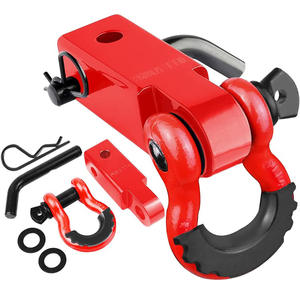 Heavy Duty 2 en <span class=keywords><strong>5</strong></span> <span class=keywords><strong>tonnes</strong></span> <span class=keywords><strong>Barre</strong></span> <span class=keywords><strong>de</strong></span> <span class=keywords><strong>remorquage</strong></span> Récepteur d'attelage <span class=keywords><strong>de</strong></span> remorque <span class=keywords><strong>3</strong></span>/4 "D Ring Bow Manille - Product Image 4