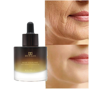 OEM DINGJI Rosa Squalane Removedor de rugas instantâneo soro facial levantamento firmador anti-idade Retinol soro facial - Product Image 1