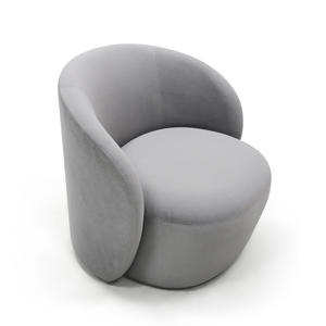 Modern Italian Fabric Tufted Chaise Lounge Sofa <b>Chair</b> with Fixed Base Bedroom Light Luxury Leisure Furniture <b>Cushion</b> Sofa <b>Chair</b> - Product Image 3