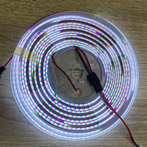 Bande LED COB RGB SPI 576 LED/M, bande lumineuse à défilement de couleurs avec plusieurs modes d'éclairage, DC12V 24V, couleur de rêve pour la décoration de la maison - Product Image 2