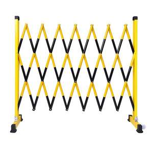交通制御モバイル交通安全セキュリティフェンスゲート折りたたみ式拡張可能バリア - Product Image 2