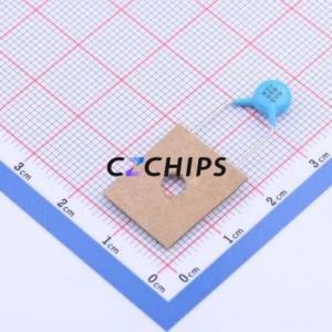 Condensador de Seguridad DCF221K24Y5PG6VL0DM, Componente de Montaje en Orificio (THT), P=10mm 220pF 10% 400V/400V X1, Y1 - Product Image 2