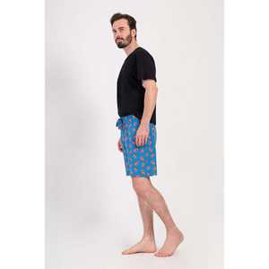 Shorts de basketball pour hommes XXS avec taille élastique, longueur genou, en polyester, décorés de strass, techniques de tissage et de tricot - Product Image 2