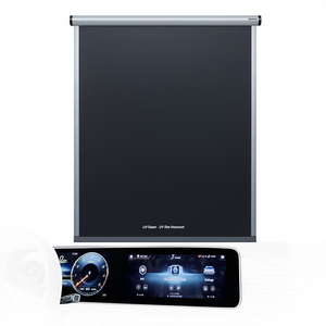 Car Sunshade Retractable UV 40x125cm 50x125cm 58x125cm 68x125cm PVC Side <b>Window</b> <b>Shade</b> for Vehicle Interior D0100XUJC0U Retractab - Product Image 1