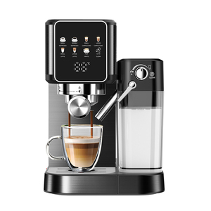 เครื่องชงกาแฟเอสเพรสโซแบบพกพา Anbolife แบบตั้งโปรแกรมได้ เครื่องทำฟองนมอัตโนมัติ ชงกาแฟเย็นแบบลาเต้ ปลั๊กแบบ EU สำหรับใช้ในบ้าน ภาษาสเปน - Product Image 5