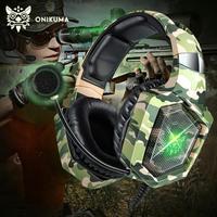 Audífonos para Juegos ONIKUMA K8 con Cable, Estéreo, Micrófono y Luces LED, Audífonos Profesionales para Jugadores de Esports de Alibaba