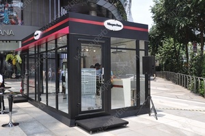 Tente de maison pré-assemblée, conteneur de café et barbier - Product Image 4