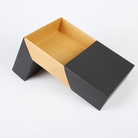Boîte jetable en papier kraft biodégradable personnalisable pour le camping, les sorties de printemps, la feuille d'or et l'emballage alimentaire des sushis pour le déjeuner et le bento