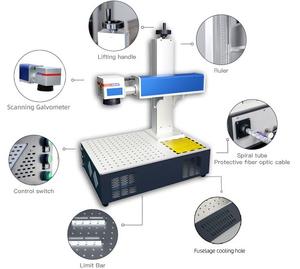Mini Grabador Láser de Fibra de 20w 30w 50w, Máquina de Marcado Láser Portátil para Carcasas de Teléfono, Vidrio y Plástico - Product Image 3