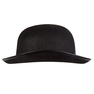 Chapeau cloche en feutre de couleur unie pour fête, chapeau haut de forme noir pour Halloween, taille adulte, chapeau cloche en feutre pour fête costumée, fabriqué en tissu durable - Product Image 3