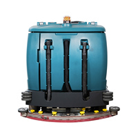 Nettoyeur autoporté industriel GIYO X20 avec raclette intégrée adaptative pour le lavage professionnel des sols durs