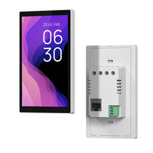 Tuya akıllı ev 5-inch WiFi abd standart merkezi kontrol ekranı Alexa ses paneli dahili Zigbee SigMesh ağ geçidi <span class=keywords><strong>2</strong></span> <span class=keywords><strong>3</strong></span>-Way ABS 10A - Product Image 6