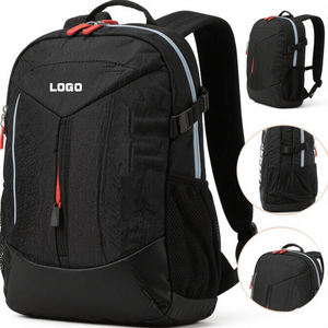Mochila de nailon de gran capacidad para hombre con logotipo personalizado para ocio al aire libre, deportes y viajes, estilo informal, mochila de senderismo - Product Image 2