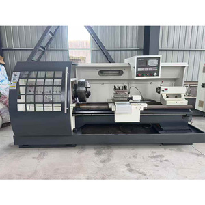 Torno CNC Horizontal de Cama Plana Usado, Fabricado en China, con 1 Año de Garantía, Bien Mantenido, Herramienta Industrial para Corte de Metal, Larga Vida Útil - Product Image 1