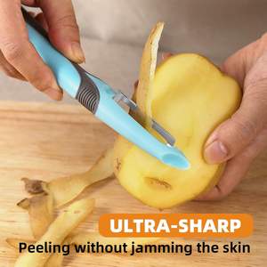 Éplucheurs à légumes en acier inoxydable pour la cuisine, éplucheurs ultra-fins - Product Image 3