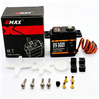 Servomoteur analogique étanche en plastique EMAX ES08MAII officiel avec engrenages, 43g, couple de 13KG, 4.8-6V, moule privé pour voiture RC et avion