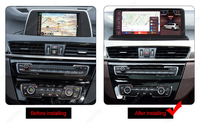 ID8 680 Android 13 Écran BT 5.0 Lecteur de lecture de voiture Audio stéréo pour BMW X1 F48 X2 F49 NBT EVO 2016-2018