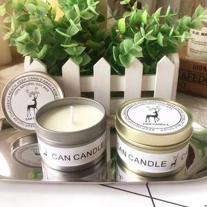 Velas Aromáticas de Cera de Soja en Lata Dorada, Múltiples Aromas, Sin Humo, Sin Plomo, con Mechas de Algodón, en Envase Metálico de Lujo, Velas de Regalo al por Mayor - Product Image 3