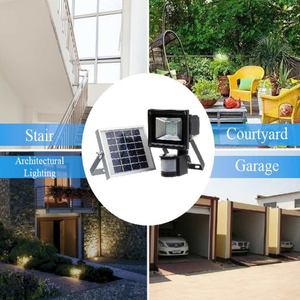Solar Flood Lights Motion Sensor Induction IP65 Waterproof 20W Spotlight Garage Basement Garden Security Light PIR LiFePO4 - Product Image 6