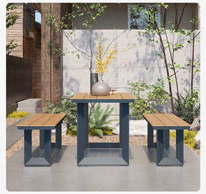 <span class=keywords><strong>OUTU</strong></span> nouvelle table de jardin et banc de bière brevetée ensemble de table à bière en bois - Product Image 4