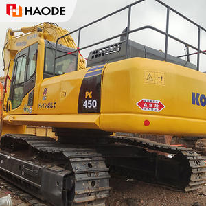 Excavatrice d'occasion Komatsu PC450-8 450 PC450 de 45 tonnes, modèle 2018, grande machine avec pompe hydraulique, PLC et composants essentiels (roulements) à vendre - Product Image 3