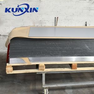 <span class=keywords><strong>Feuille</strong></span> de miroir acrylique auto-adhésive ou à revêtement argenté ou or rose Kunxin, écologique, pour la décoration - Product Image 2