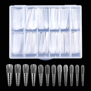 BQAN Extension per unghie a doppia forma di punte acriliche per unghie in Gel falso in plastica con due punte per Manicure Salon - Product Image 2