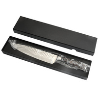 Vente en gros de couteaux de cuisine professionnels de différentes tailles, ensemble de couteaux à manche en acier inoxydable couleur bois métal