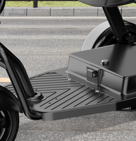 Chargeurs de batterie pour scooter de mobilité Moto 1000W Moteur 3 places Scooter de mobilité Scooter de mobilité Pliant