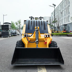 Kostenloser Versand Mini-Kompaktlader Günstiger Radlader Minicargador Landwirtschaft CE EPA Motor Kompakter Diesel-Kompaktlader - Product Image 2