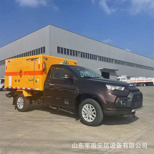 Gabinete móvil para almacenamiento de explosivos para camioneta, de acero pintado, equipo de almacenamiento de productos químicos de alto nivel de seguridad - Product Image 4