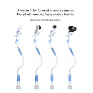 Support universel multifonction de téléphone portable, pour <span class=keywords><strong>lit</strong></span>, berceau paresseux, bras réglable de 85cm, moniteur pour bébé, caméra murale pour étagère - Product Image 2