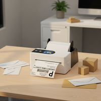 Imprimante d'étiquettes d'expédition Phomemo PM64D, imprimante thermique, imprimante thermique pour étiquettes d'expédition pour les vendeurs de commerce électronique