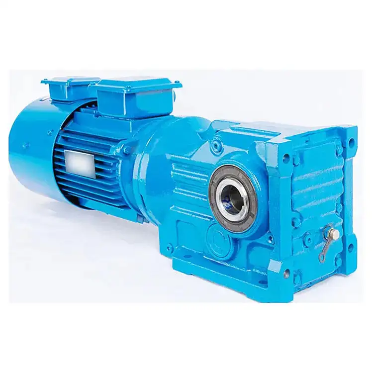 Big power high torque K series reducer bevel helical gearbox right angle gearbox