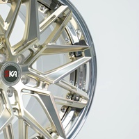 Jantes forgées en deux parties en alliage T6 de luxe, concaves profondes, 17-22 pouces, 5x114.3/120/112, légères, pour Audi/Rolls-Royce/Ferrari