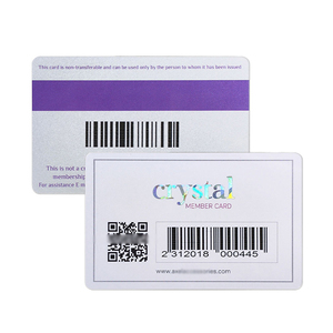 Tarjeta de Regalo de PVC con Número de Serie Personalizado, Código de Barras, Código QR, Impresión Digital, Tarjeta de <span class=keywords><strong>Descuento</strong></span> para Membresía - Product Image 4