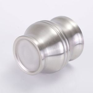 Tasse à maté personnalisée avec logo, 8 oz, en acier inoxydable à double paroi, mini-gourde isotherme de petite capacité, vente en gros - Product Image 4