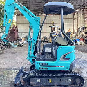 Excavatrice pelleteuse d'occasion bon marché Kobelco Sk17 Mini pelle de 1.7 tonnes d'occasion Excavatrice Kobelco Sk17 Sk20 d'occasion - Product Image 2