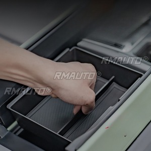 Para kits de estilo BJ40: Caja de almacenamiento oculta para reposabrazos de coche, caja de almacenamiento de privacidad para consola central, kit de carrocería. - Product Image 3