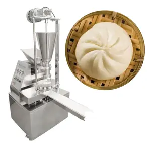 Precio en Nepal India pequeño automático el Dim Sum Steam relleno hacer Baozi máquina Bola de masa hervida Bao Bun Momo Dimsum Maker
