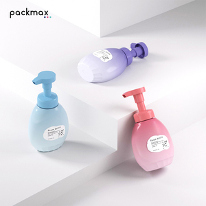 450ml HDPE Foam <b>Pump</b> <b>Bottle</b> for Kids Hand Soap Shower Gel - Eco Friendly Special Shape Mousse Dispenser Wholesale - Product Image 2